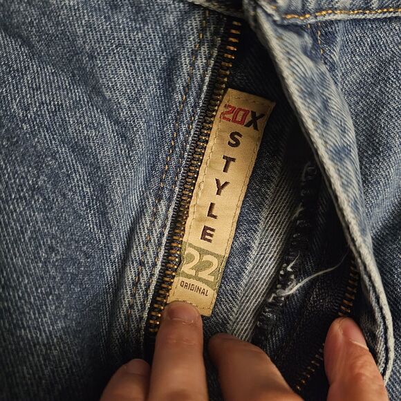 WRANGLER 20X Men's 42x30 Style 22 Denim Jeans - Picture 5 of 7